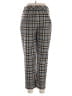 H&M Plaid Gray Casual Pants Size 10 - photo 2