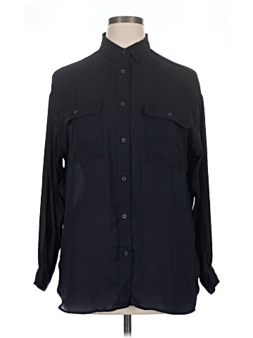Uniqlo Long Sleeve Blouse (view 1)