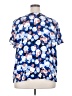Liz Claiborne Blue Short Sleeve Blouse Size 2X - photo 2