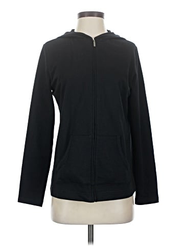 Karen Scott Sport Zip Up Hoodie (view 1)