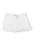 Aqua Solid White Athletic Shorts Size L - photo 1