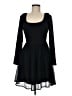 Gap Solid Black Cocktail Dress Size M - photo 1