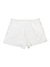 Aqua Solid White Athletic Shorts Size L - photo 2