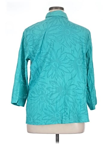 Sag Harbor 3/4 Sleeve Blouse (view 2)