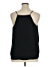 Ann Taylor LOFT 100% Polyester Black Sleeveless Blouse Size XL - photo 2