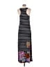 Ninety Graphic Black Casual Dress Size M - photo 2