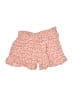 Bebop 100% Rayon Floral Pink Shorts Size L - photo 1