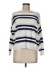 RVCA Stripes White Pullover Sweater Size 8 - photo 1