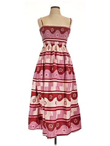 Madewell Theo Sleeveless Midi Dress in Geodaisy Batik (view 1)