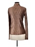 Truself 100% Polyester Brown Long Sleeve Blouse Size M - photo 2