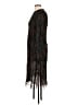 ALLSAINTS 100% Polyester Paisley Black Cocktail Dress Size 10 - photo 5