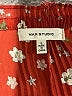 Max Studio 100% Polyester Burgundy 3/4 Sleeve Blouse Size L - photo 7