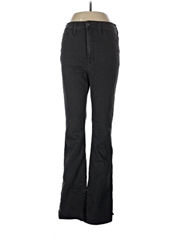 Madewell Skinny Flare Jeans in Bellhaven Wash: Slit-Hem Edition (view 1)