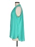 Vince Camuto Teal Sleeveless Blouse Size M - photo 5