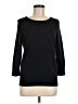 Lands' End 100% Cotton Black Pullover Sweater Size M - photo 1
