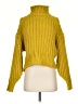 H&M Yellow Turtleneck Sweater Size S - photo 1