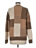 J.Crew Checkered-gingham Tan Wool Pullover Sweater Size M - photo 2