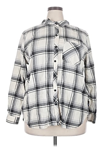 Gap Long Sleeve Button-Down Shirt (view 1)
