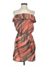 Gap Outlet 100% Polyester Stripes Orange Cocktail Dress Size XS - photo 1