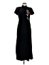 Connected Apparel Black Casual Dress Size 6 - photo 1