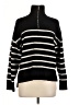 Zara Stripes Black Turtleneck Sweater Size M - photo 1