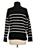 Zara Stripes Black Turtleneck Sweater Size M - photo 2