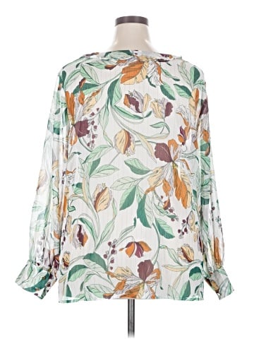 Liz Claiborne Long Sleeve Blouse (view 2)
