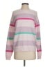 Elizabeth and James Stripes Pink Pullover Sweater Size S - photo 1