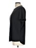 ADAY Solid Black Short Sleeve T-Shirt Size L - photo 5