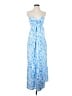 Unbranded 100% Polyester Blue Casual Dress Size S - photo 1