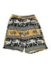 Unbranded Paisley Yellow Shorts Size 28 waist - photo 1