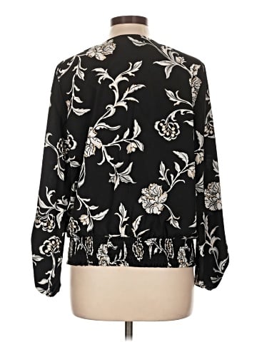 White House Black Market 3/4 Sleeve Blouse (view 2)