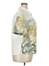 Assorted Brands Color Block Ivory Short Sleeve Blouse Size XXL - photo 4