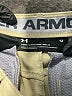 Under Armour 100% Polyester Solid Tan Khaki Shorts Size 12 - photo 3