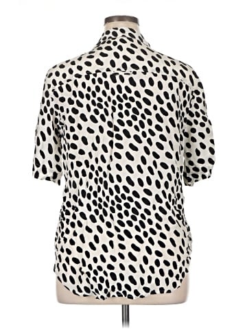 AYR Short Sleeve Silk Top (view 2)