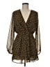 Zara 100% Polyester Yellow Casual Dress Size M - photo 1