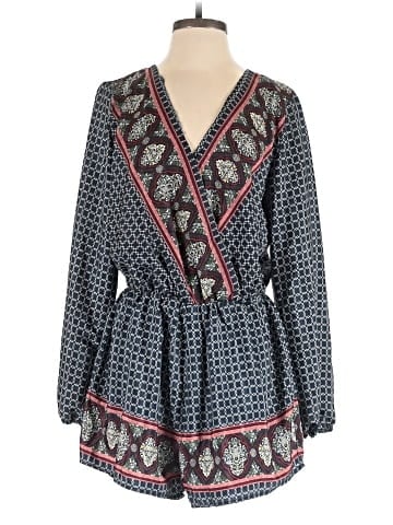 Buttons Romper (view 1)