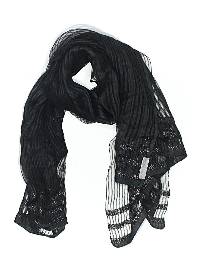 Pre-owned Coldwater Creek Scarf In Black