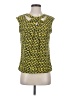 Kasper Yellow Sleeveless Blouse Size S - photo 1