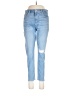 Ann Taylor LOFT Hearts Blue Jeans Size 30 waist - photo 1