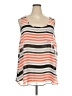 Torrid 100% Polyester Orange Sleeveless Blouse Size 4X Plus (4) - photo 1