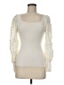 On Twelfth Ivory Long Sleeve Top Size M - photo 1