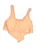 Unbranded Solid Orange Swimsuit Top Size S - photo 1