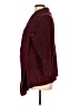 Seven7 100% Polyester Burgundy Cardigan Size L - photo 5