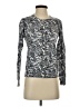 Basic Editions Paisley Silver Cardigan Size S - photo 1