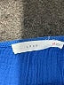 Lush 100% Cotton Solid Blue Cocktail Dress Size XS - photo 7