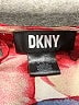 DKNY 100% Polyester Floral Red Short Sleeve Blouse Size M - photo 7