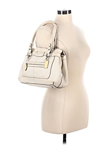 Coach Factory Leather Satchel (view 2)
