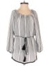 Ecote Stripes Gray Romper Size XS - photo 1