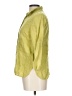 Talbots 100% Linen Green 3/4 Sleeve Button-Down Shirt Size 10 - photo 5